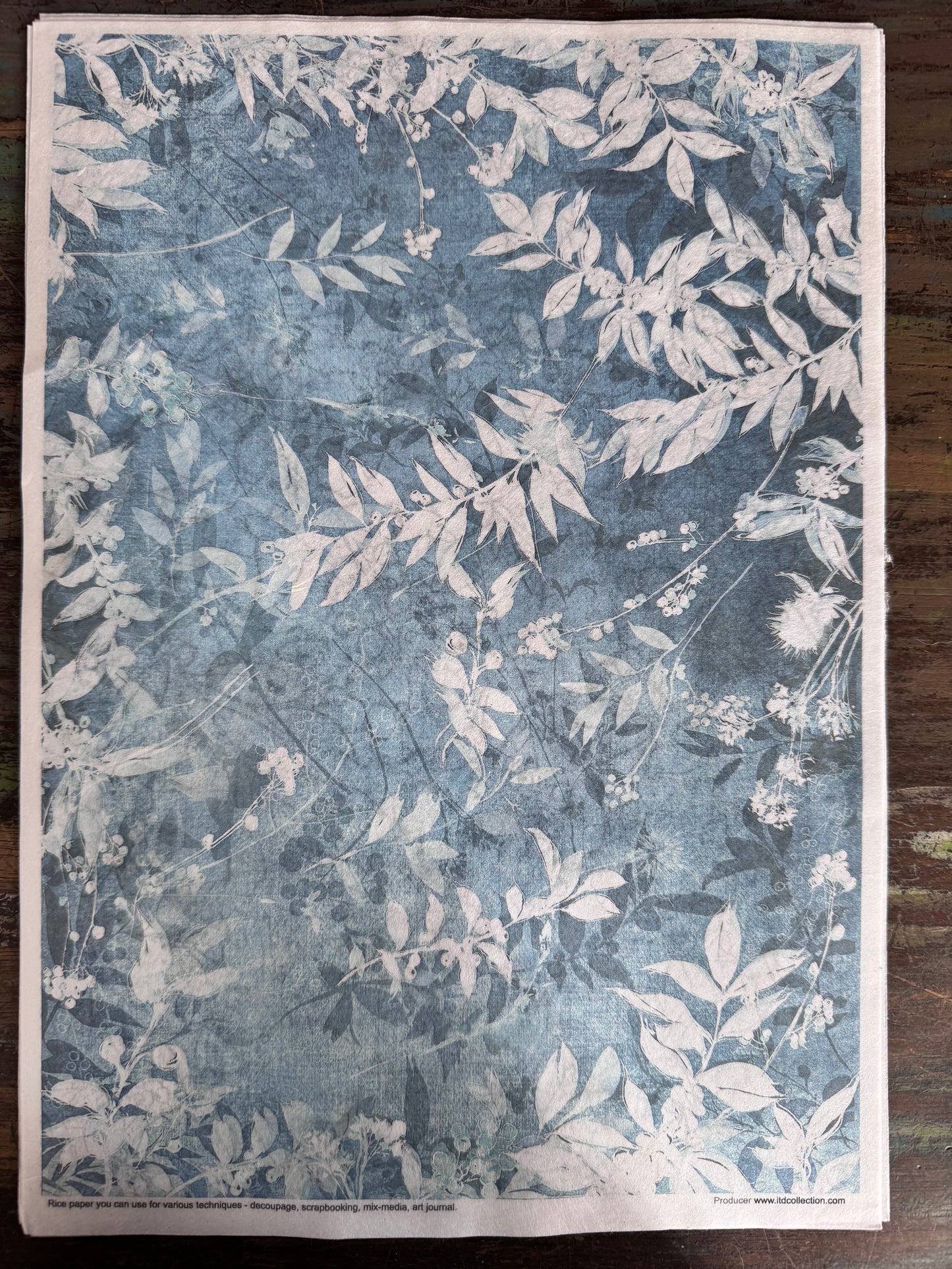 Decorated with Frost ITD Collection Rice Paper Designs