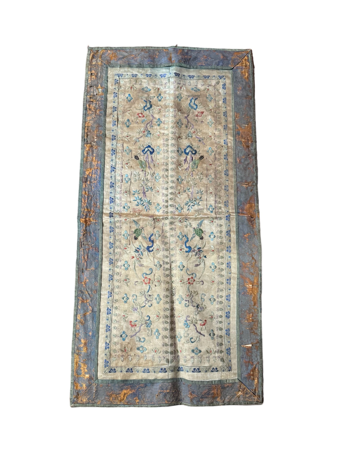 Vintage Asian Silk textiles