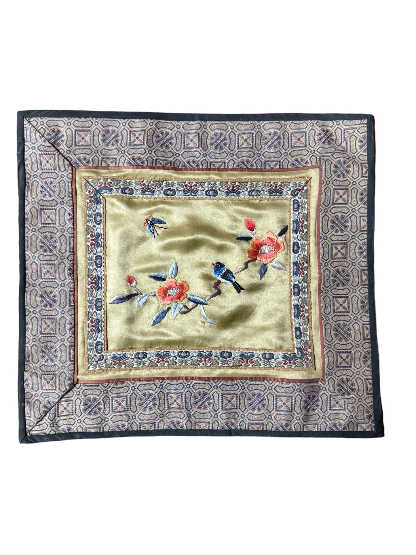 Vintage Asian Silk textiles