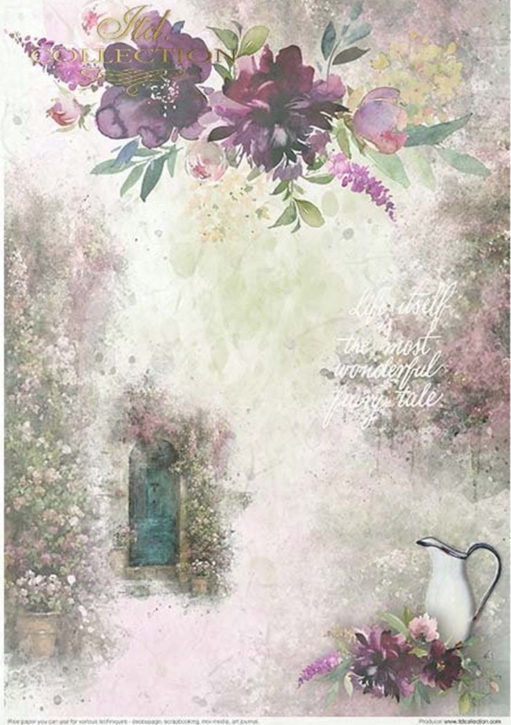 Garden of Dreams ITD Collection Decoupage Rice Paper