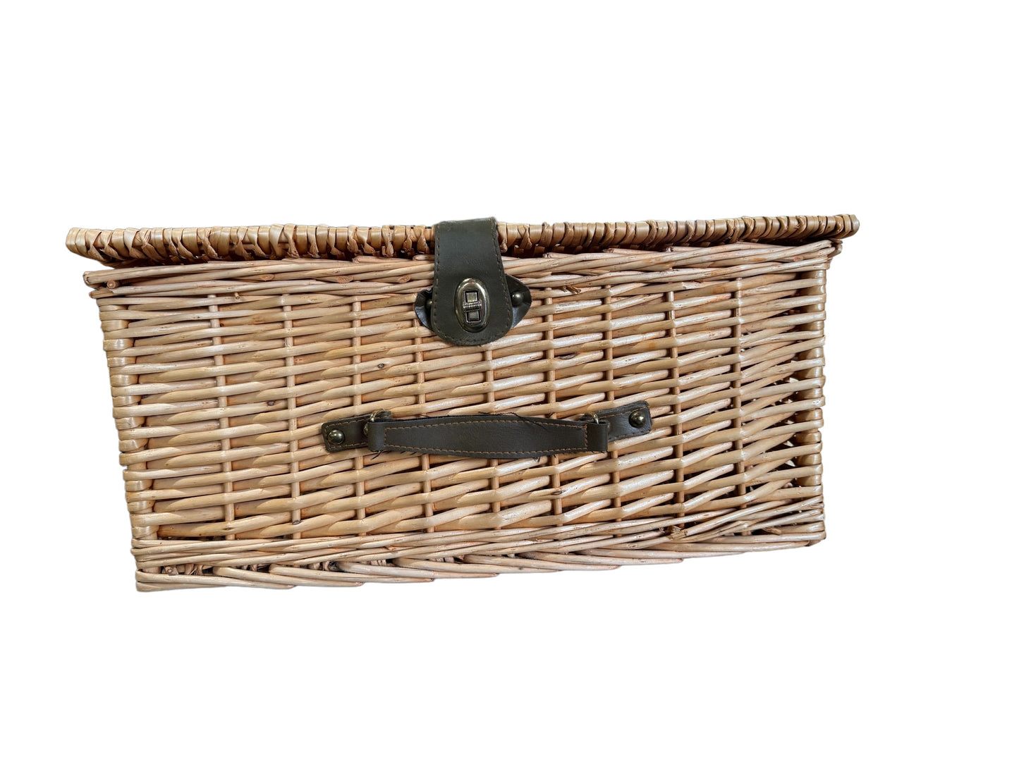 Vintage Wicker Picnic Basket