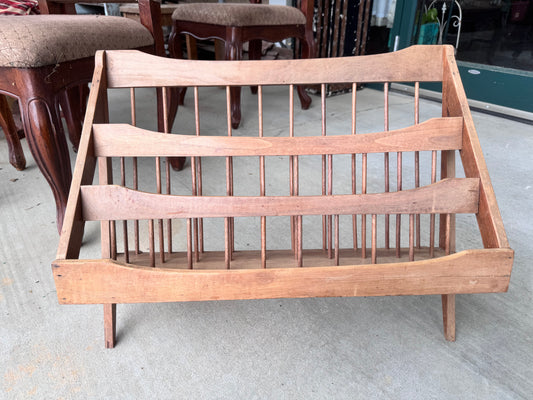 Vintage Mid Century Magazine Rack