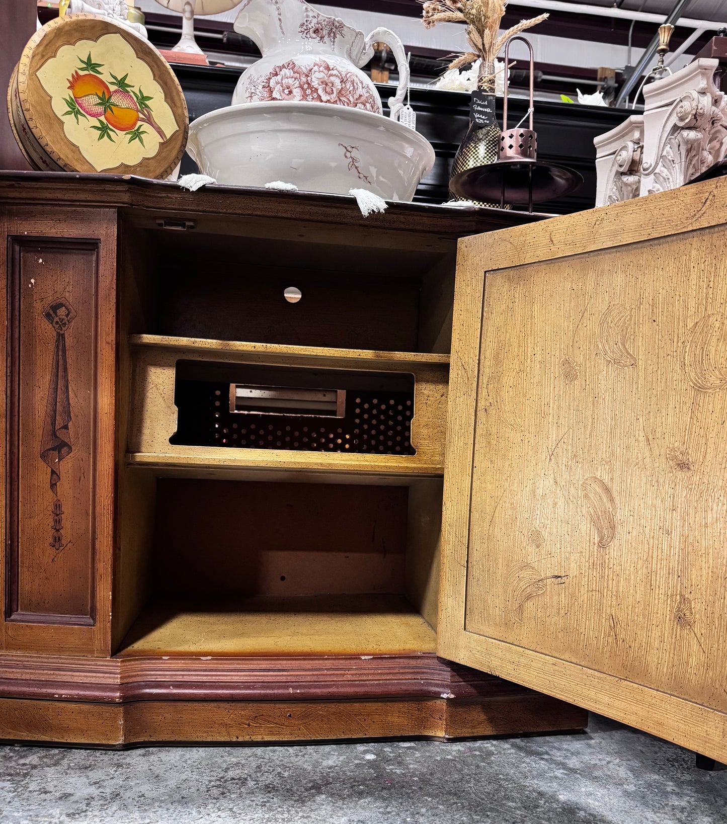 Vintage Stereo Cabinet