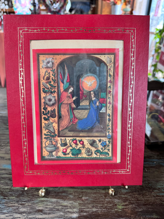 Framed Religious Card