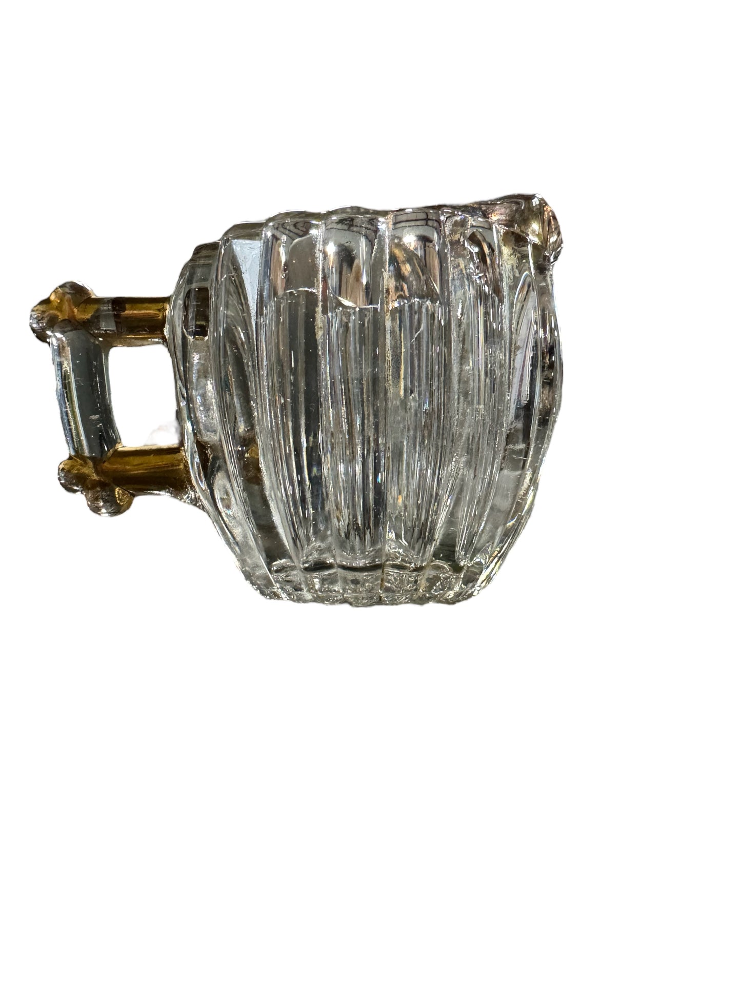 Vintage Jeanette Ribbed Glassware