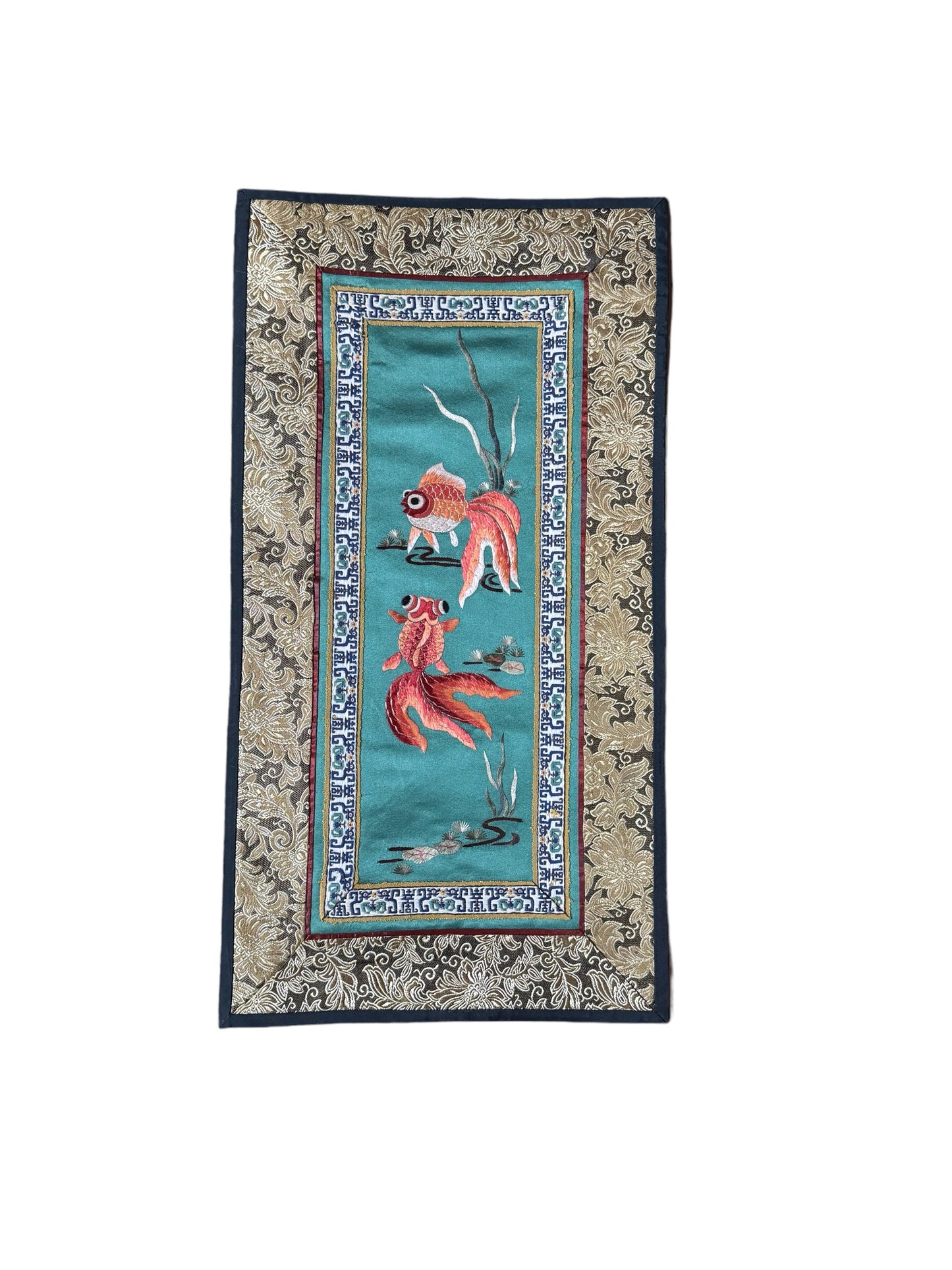 Vintage Asian Silk textiles