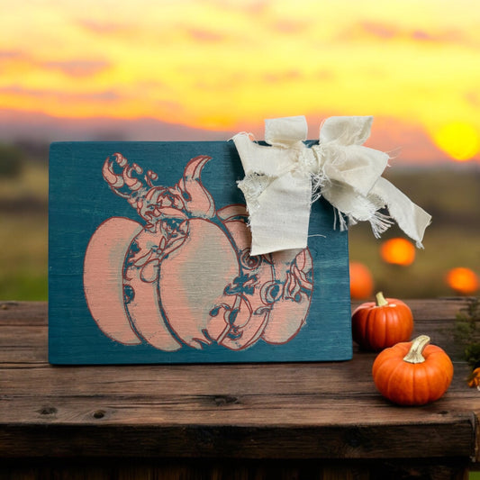Studio Session Seasonal Wooden Pumpkin Designs