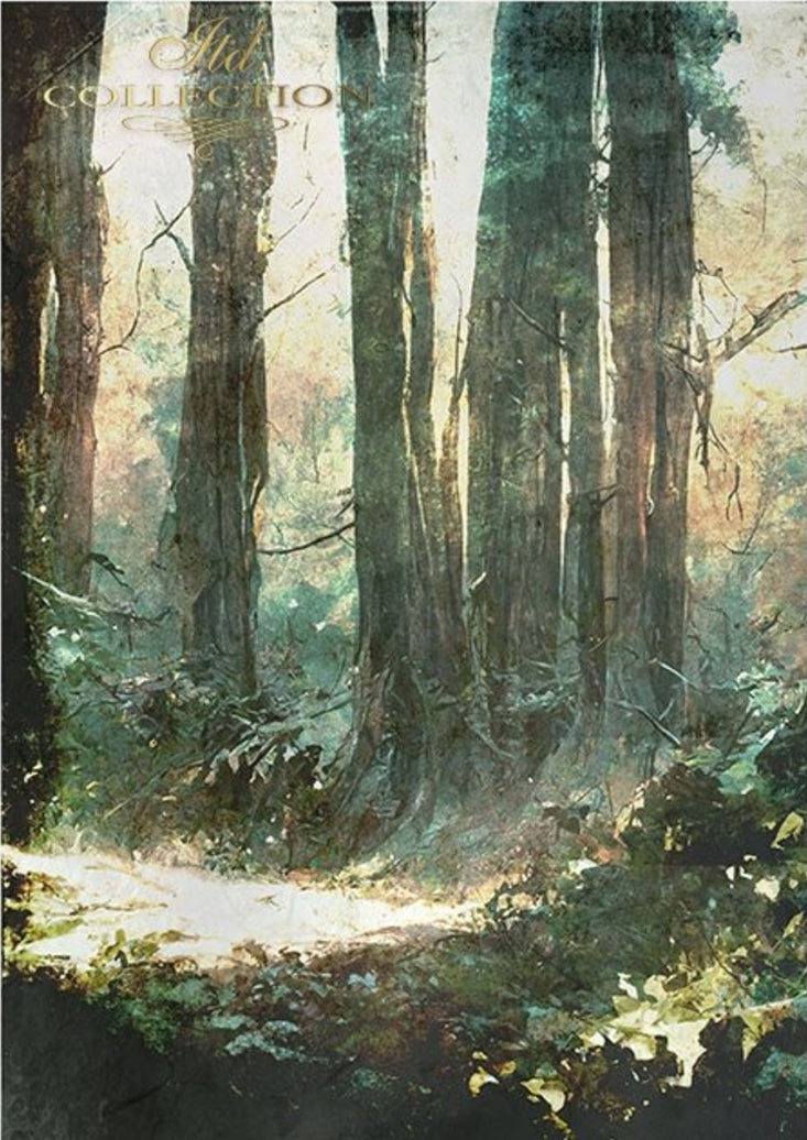 Mysterious Forest ITD Collection Decoupage Rice Papers