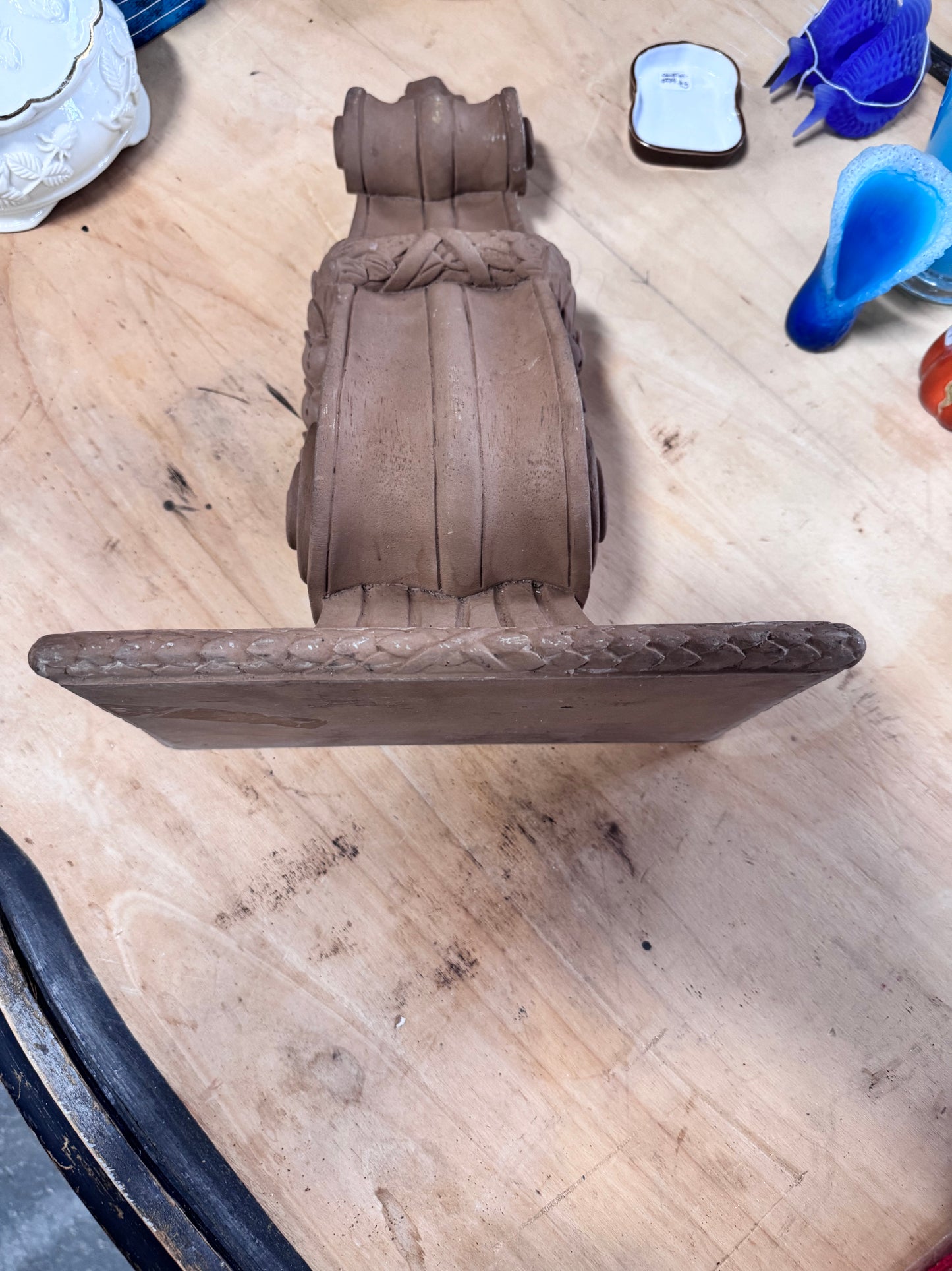 Garlanded Corbel Shelf