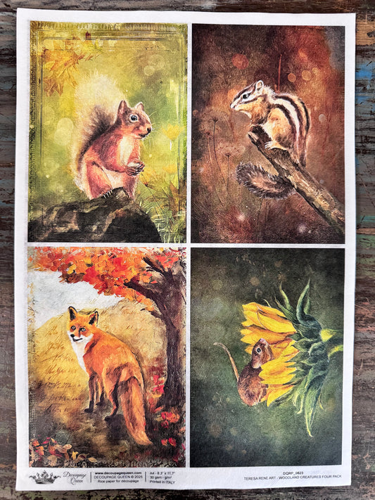 Decoupage Queen Fall 2025 Fall & Nature Collection A4