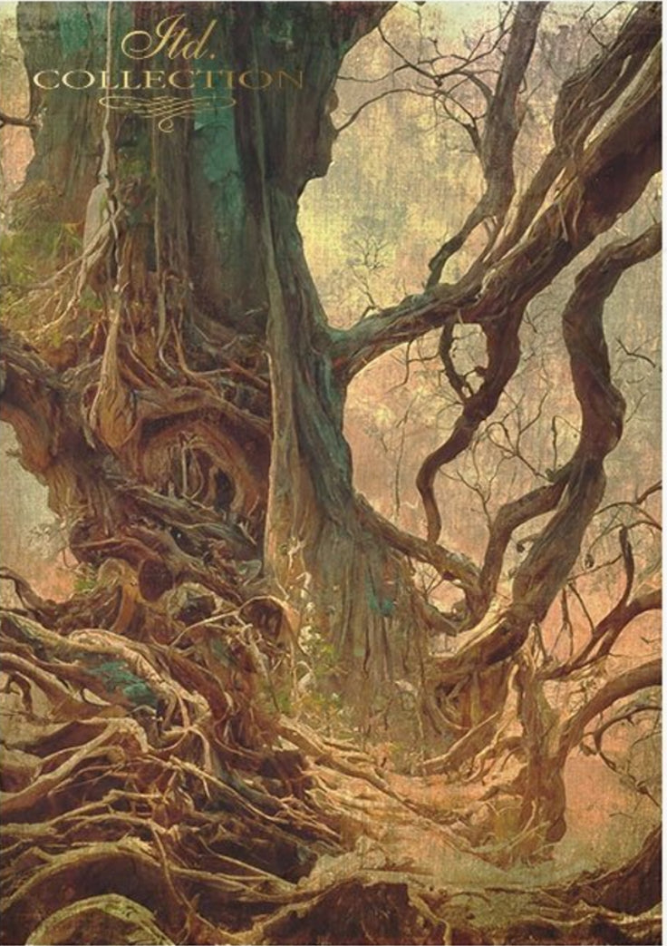 Mysterious Forest ITD Collection Decoupage Rice Papers