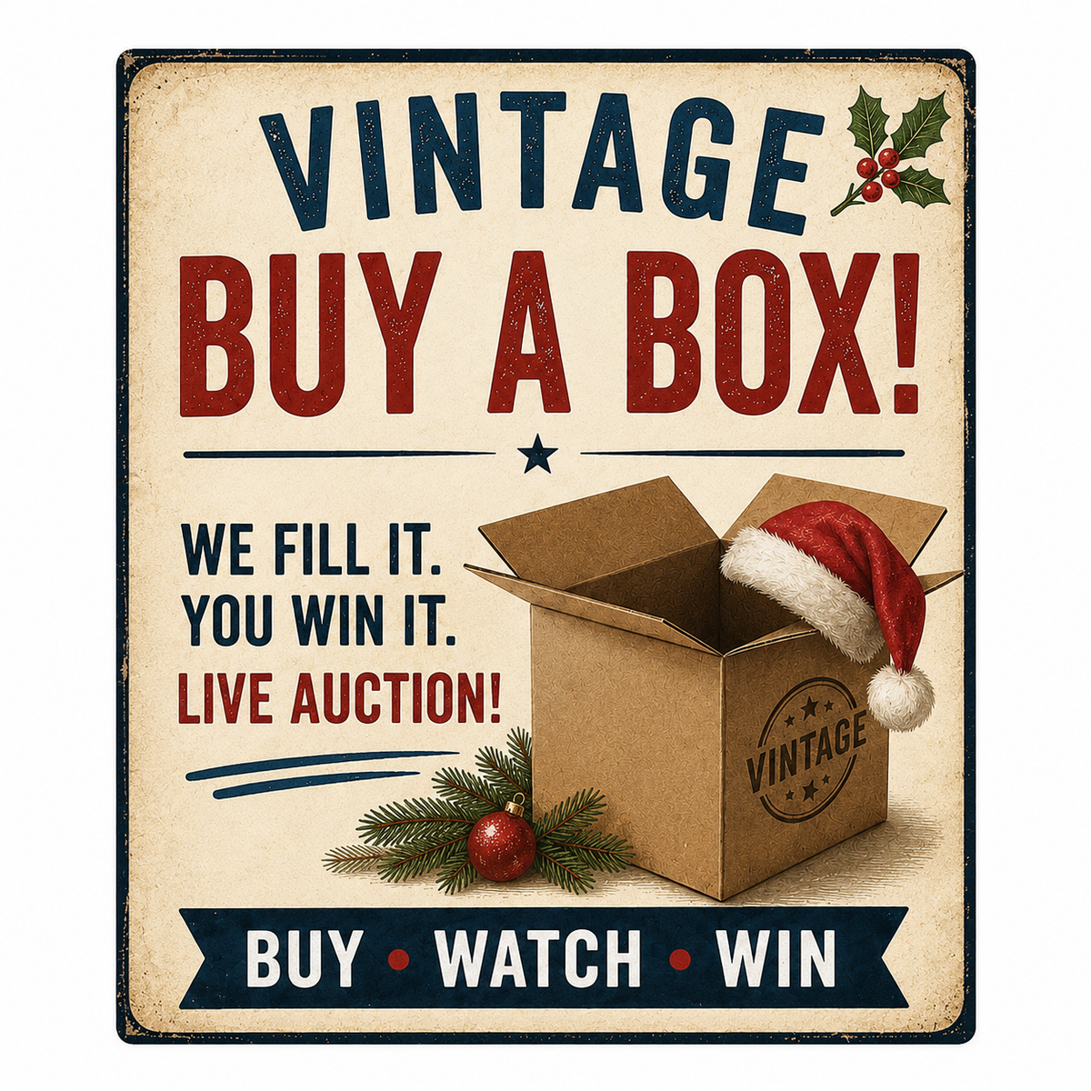 Buy a Box Bundle - Vintage and Handcrafted Christmas #2