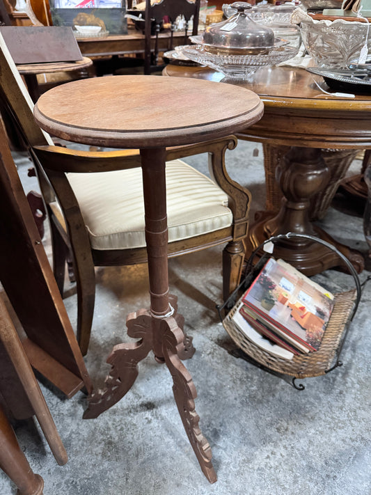 Victorian Walnut Plant Stand
