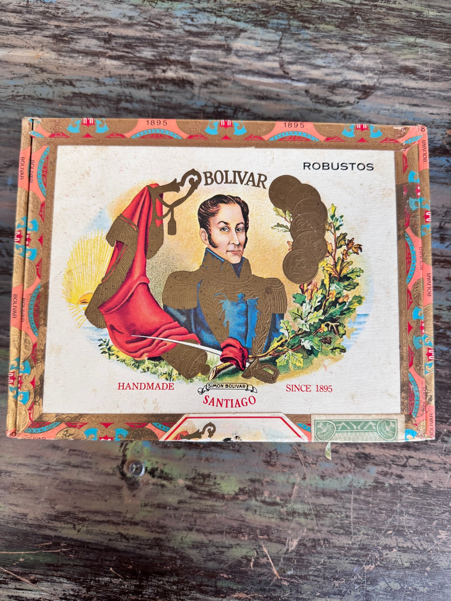 Bolivar Robustos Cigar Box