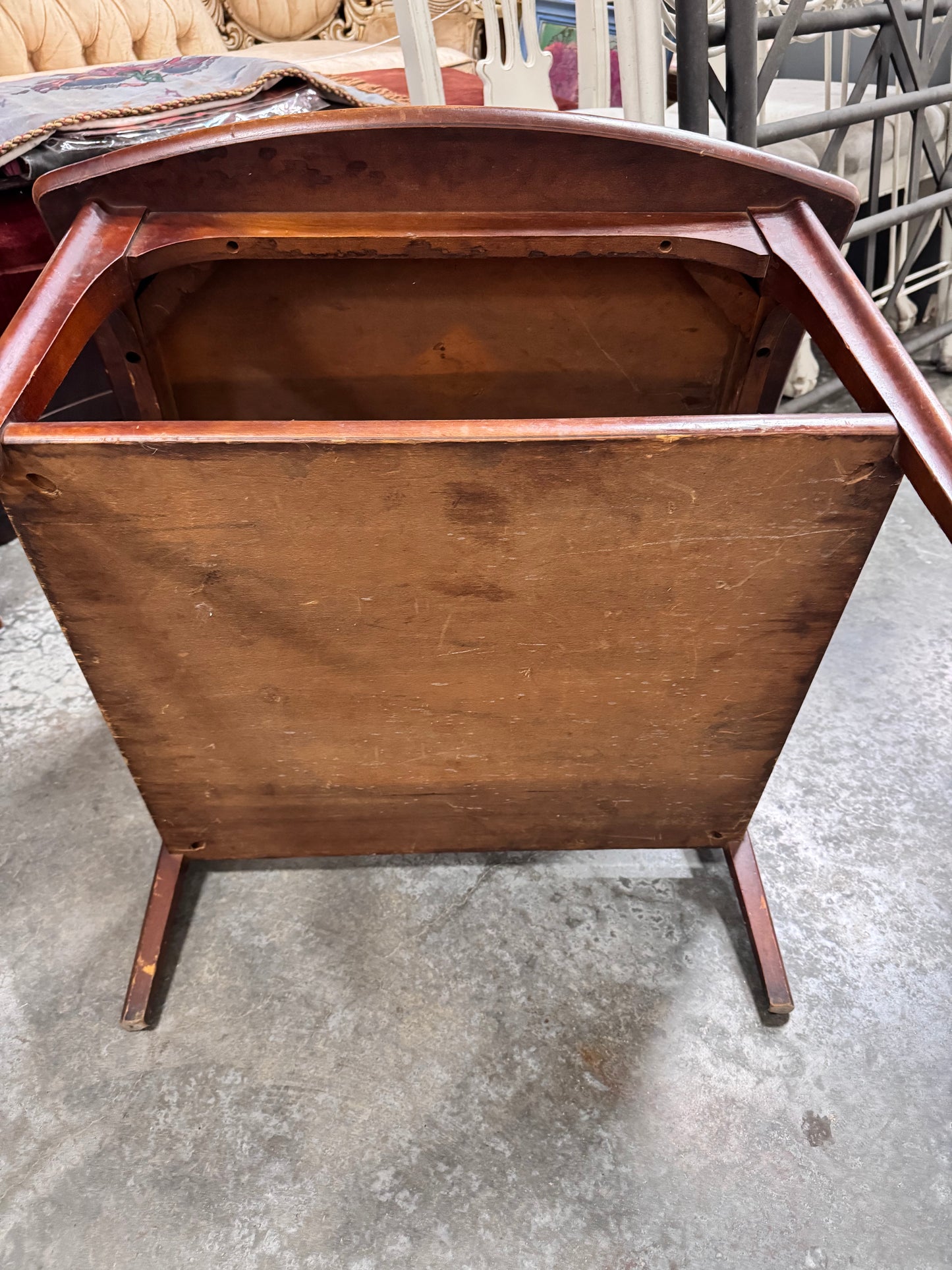 Mid Century Sculpted Side Table