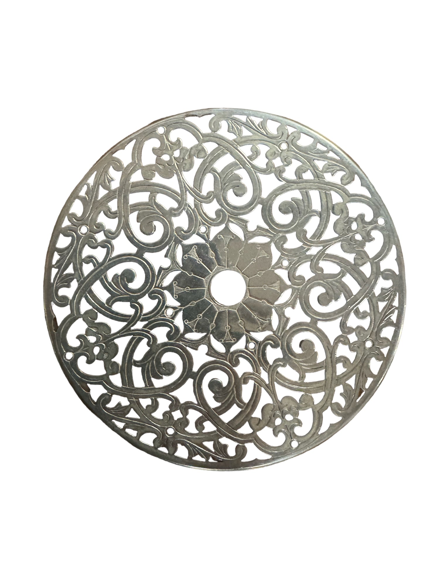 WJ Wyatt Silver Plate Trivet