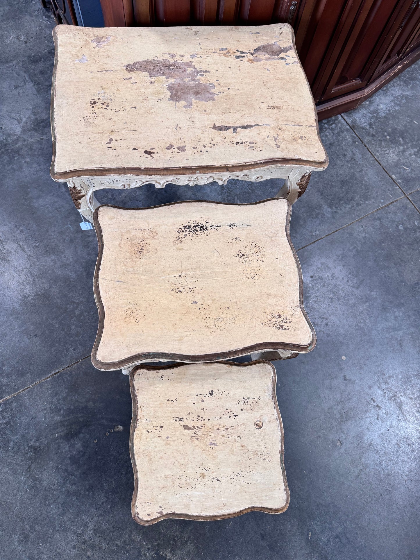 French Provincial Nesting Tables