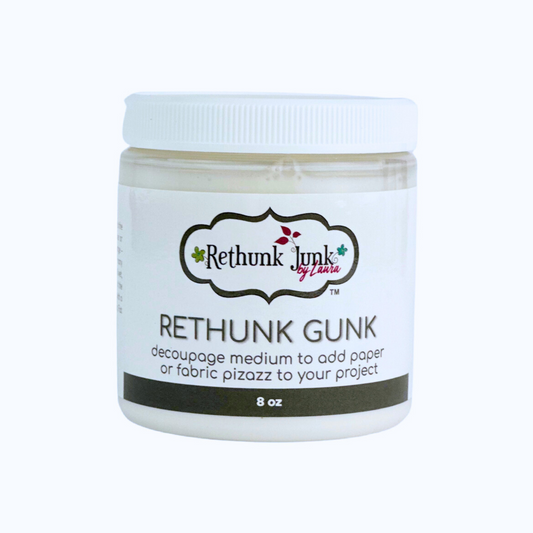 Rethunk Gunk Rethunk Junk Paint by Laura