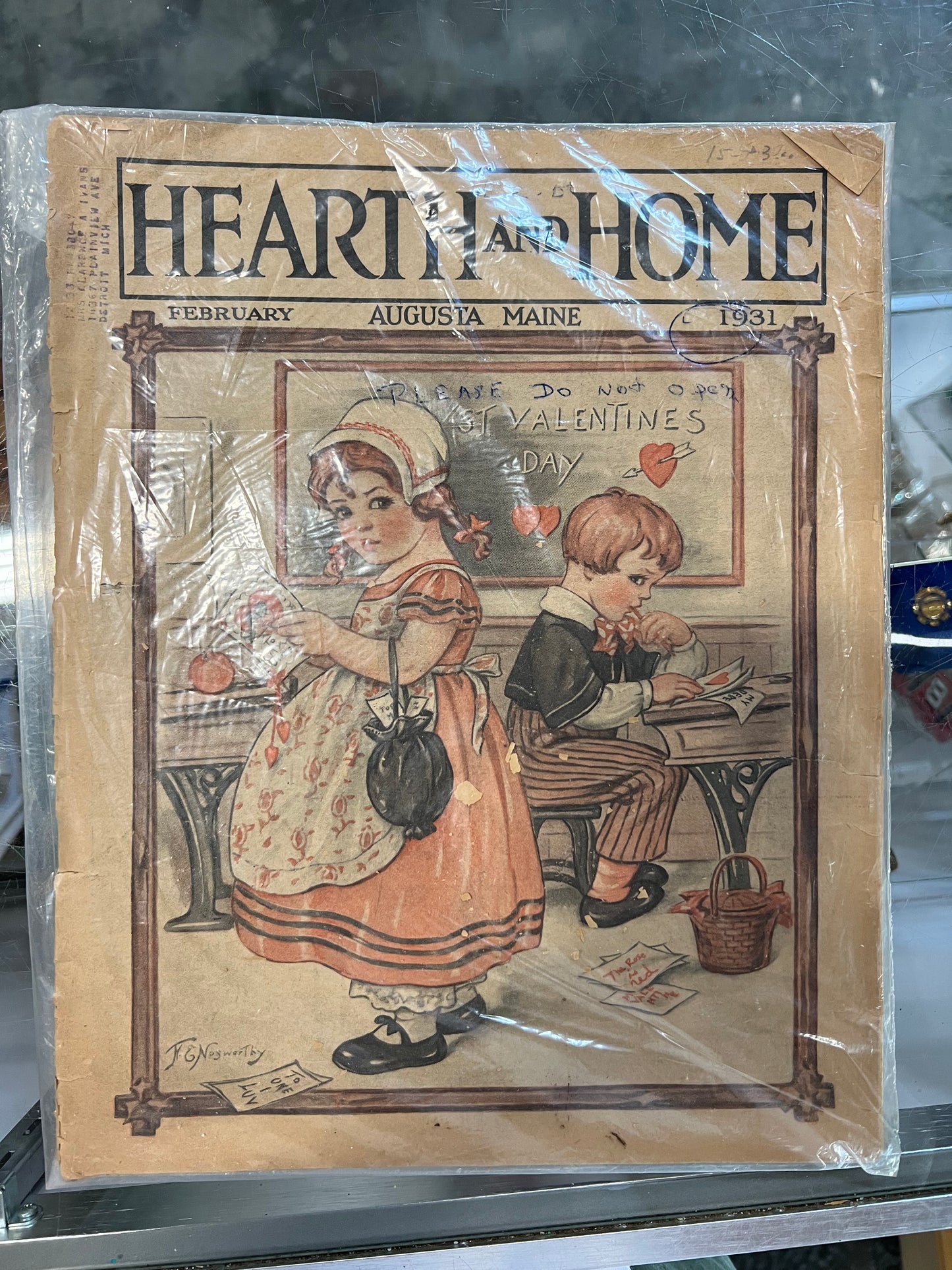 Hearth and Home February 1931 Augusta Maine