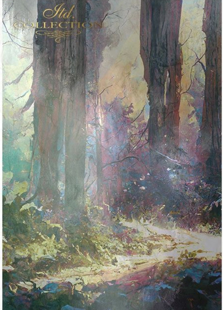 Mysterious Forest ITD Collection Decoupage Rice Papers