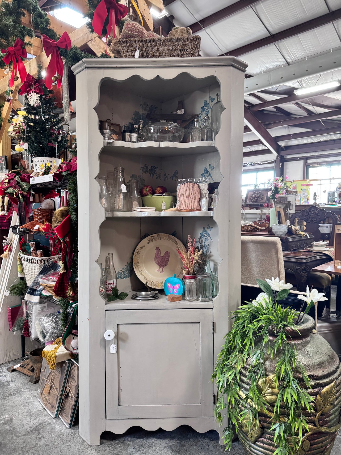 Primitive Corner Cabinet