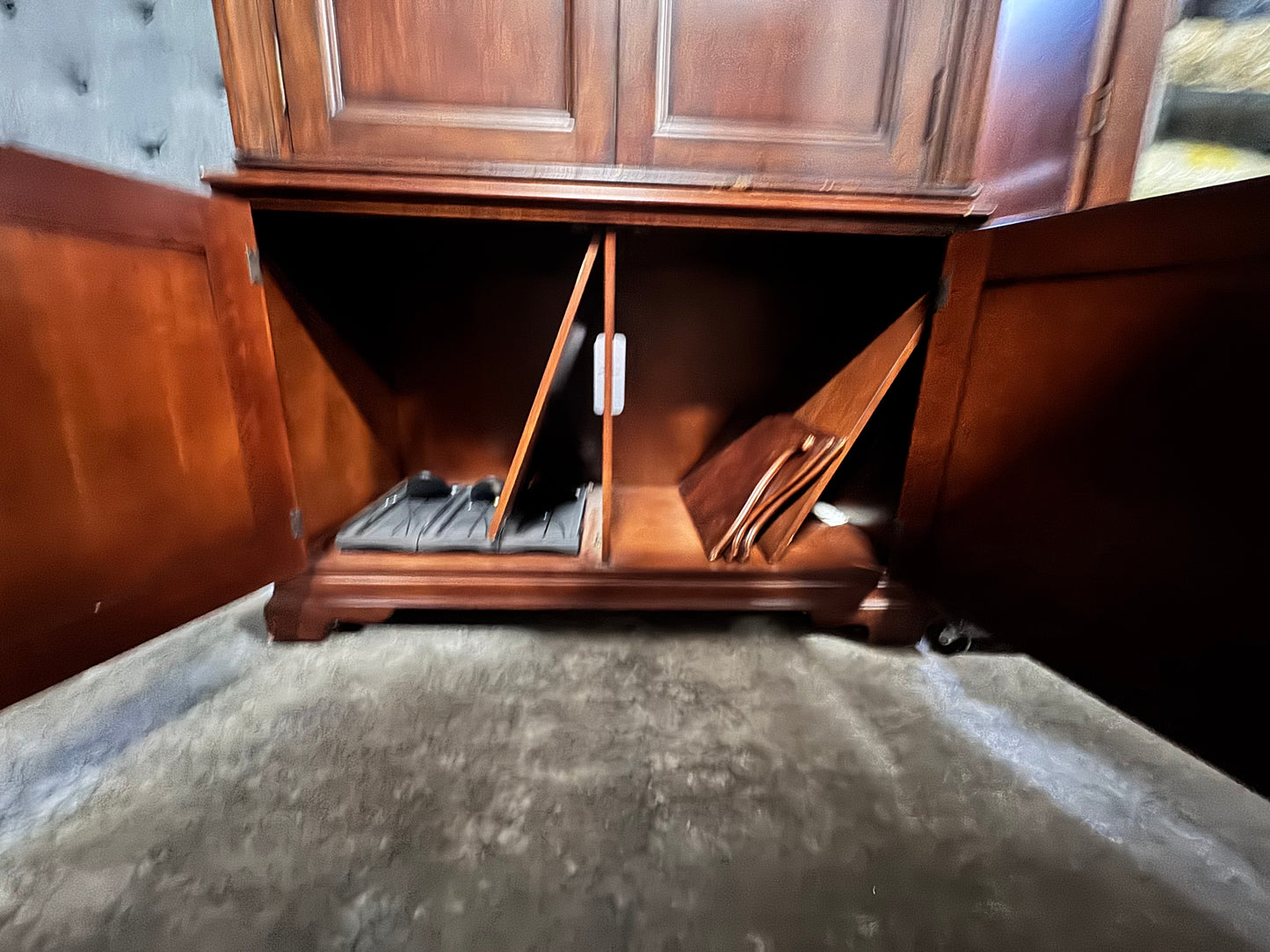 Solid Wood Storage Armoire