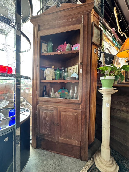 Primitive Corner Cabinet