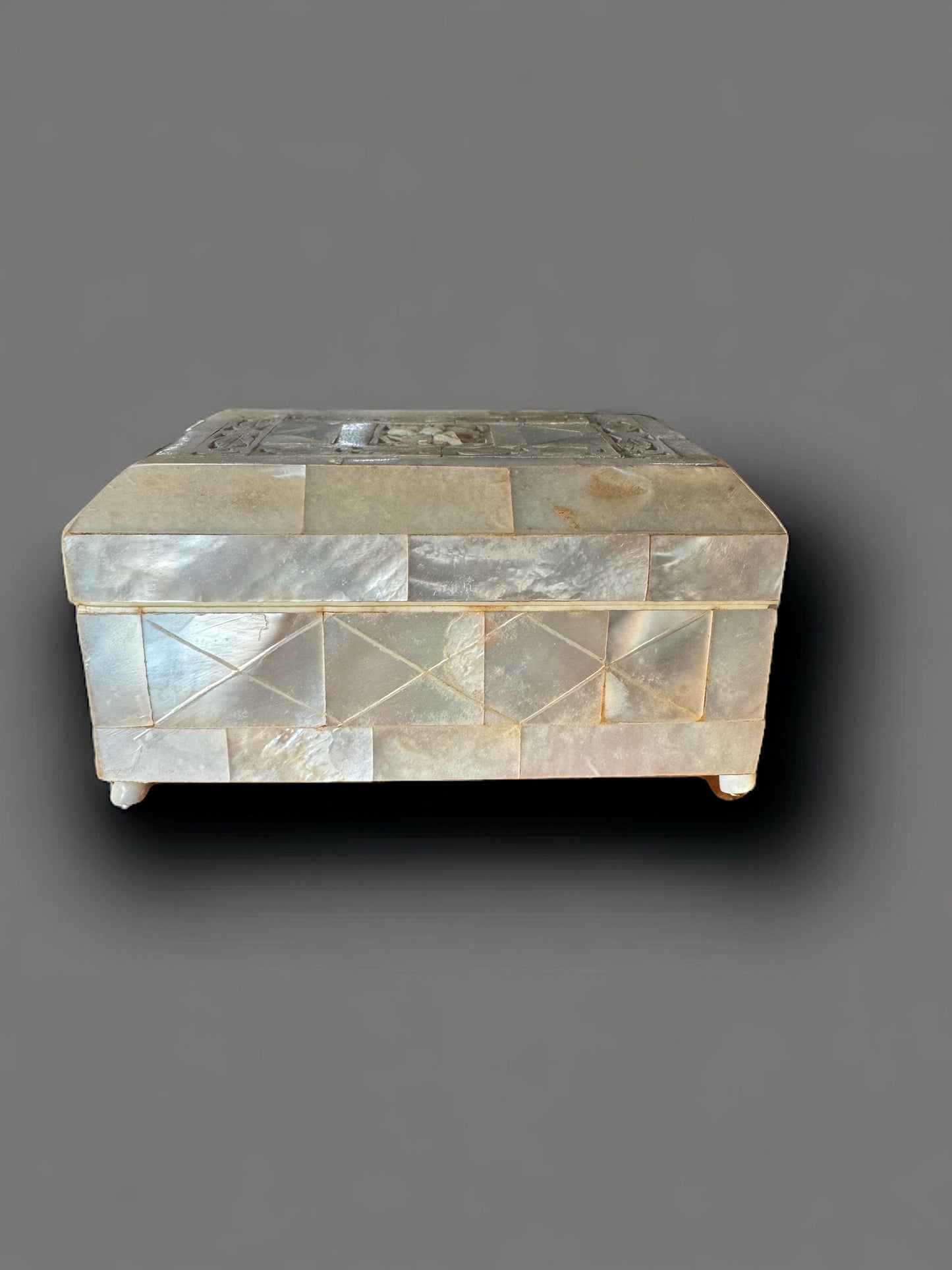 Mother of Pearl Trinket Box