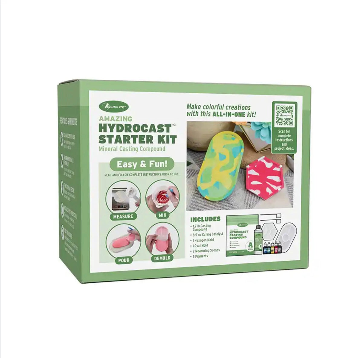 Amazing Hydrocast Starter Kit Mineral Casting Compound – Two Girls Treasure