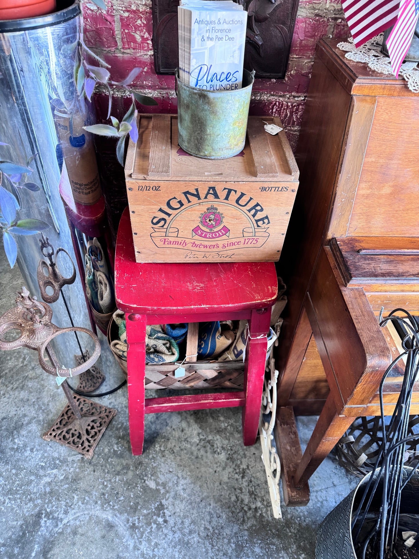 Pier One Brazil Wood Bar Stool