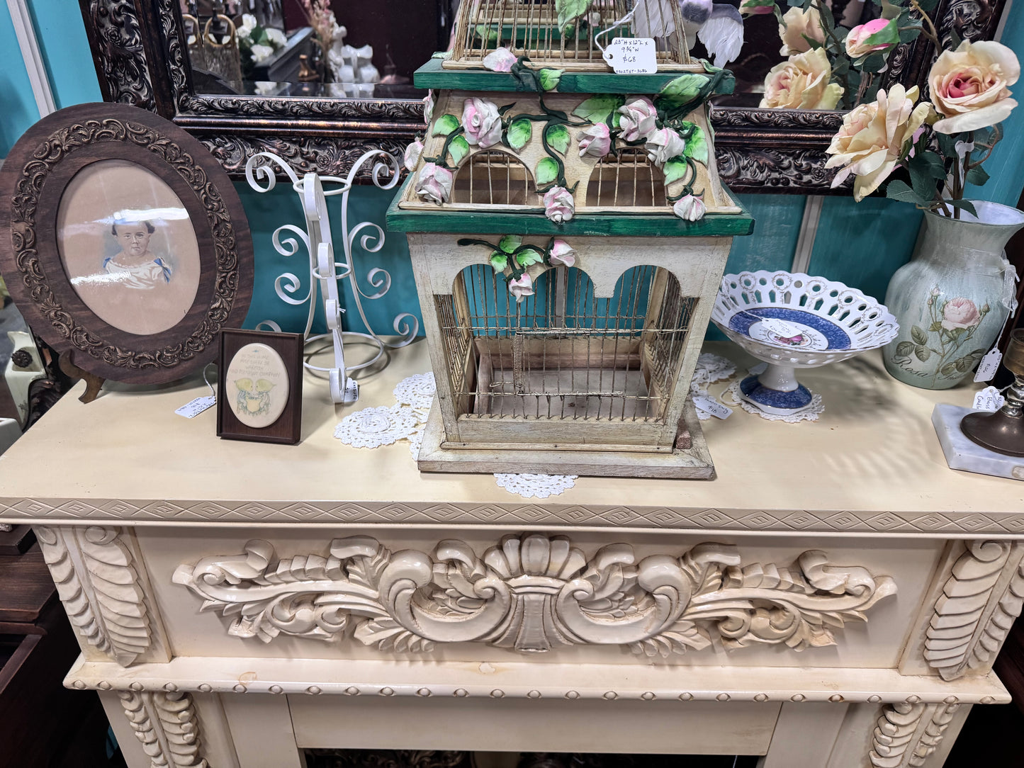 Vintage Fireplace Surround