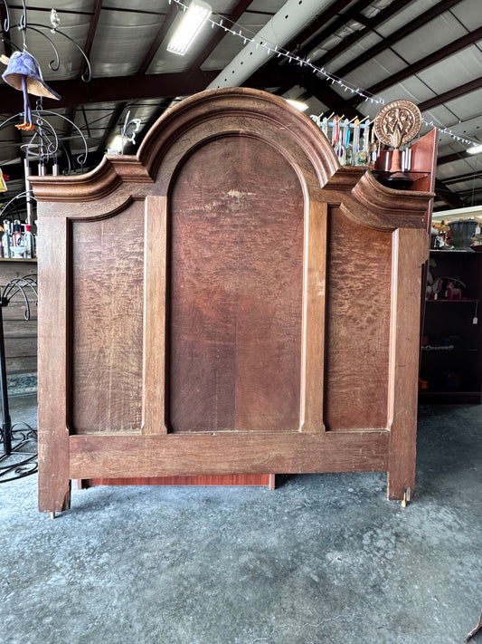 Antique Mahogany Full Size Headboard