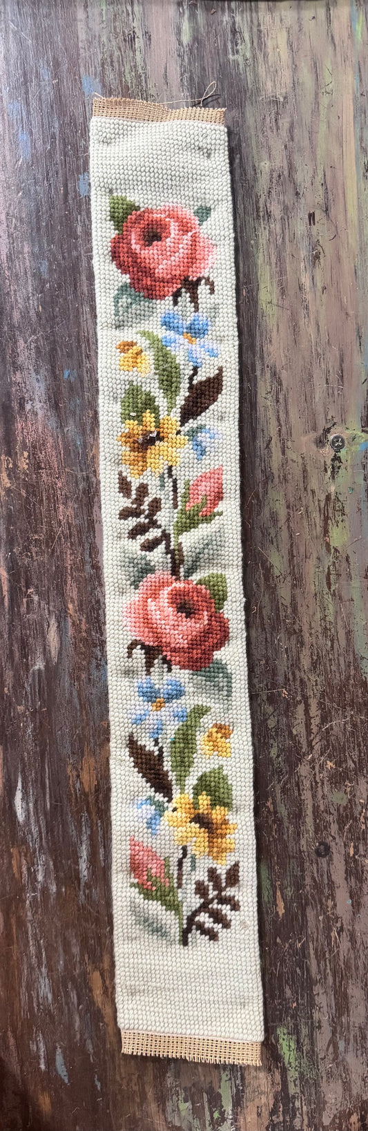 Vintage Needlework Bell Pull Project Pieces