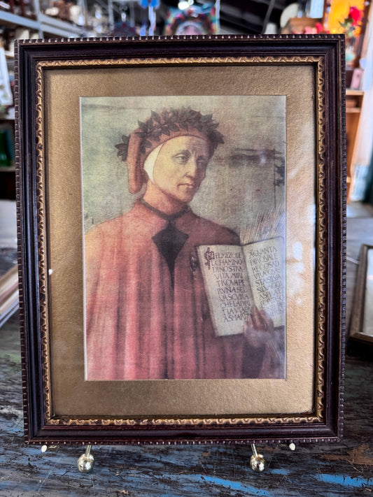 "Dante" Framed Matted Print