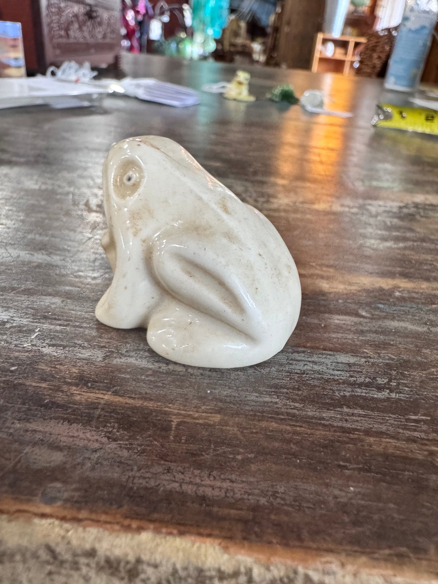 Vintage Ceramic Wide Mouth Frog