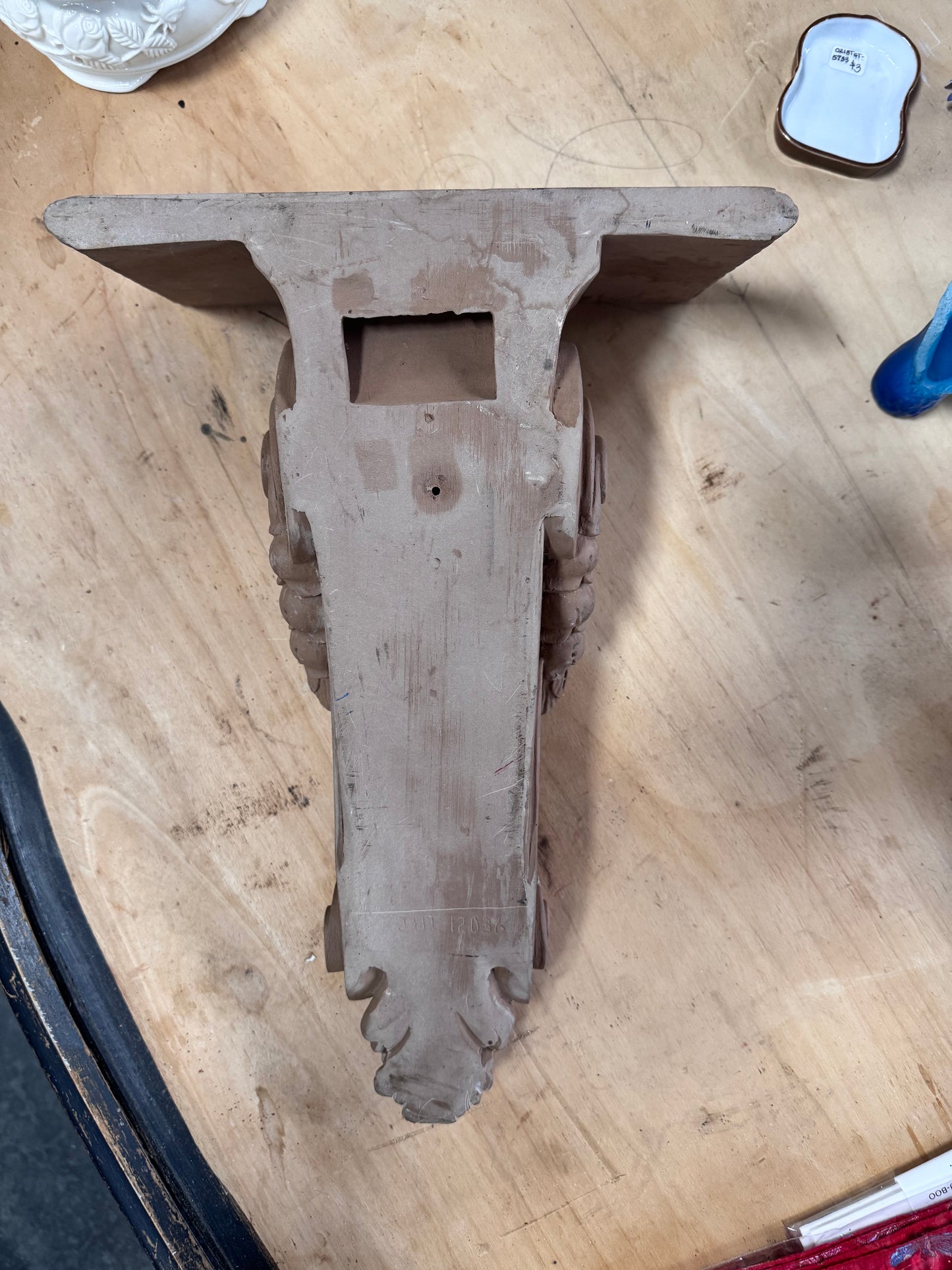 Garlanded Corbel Shelf