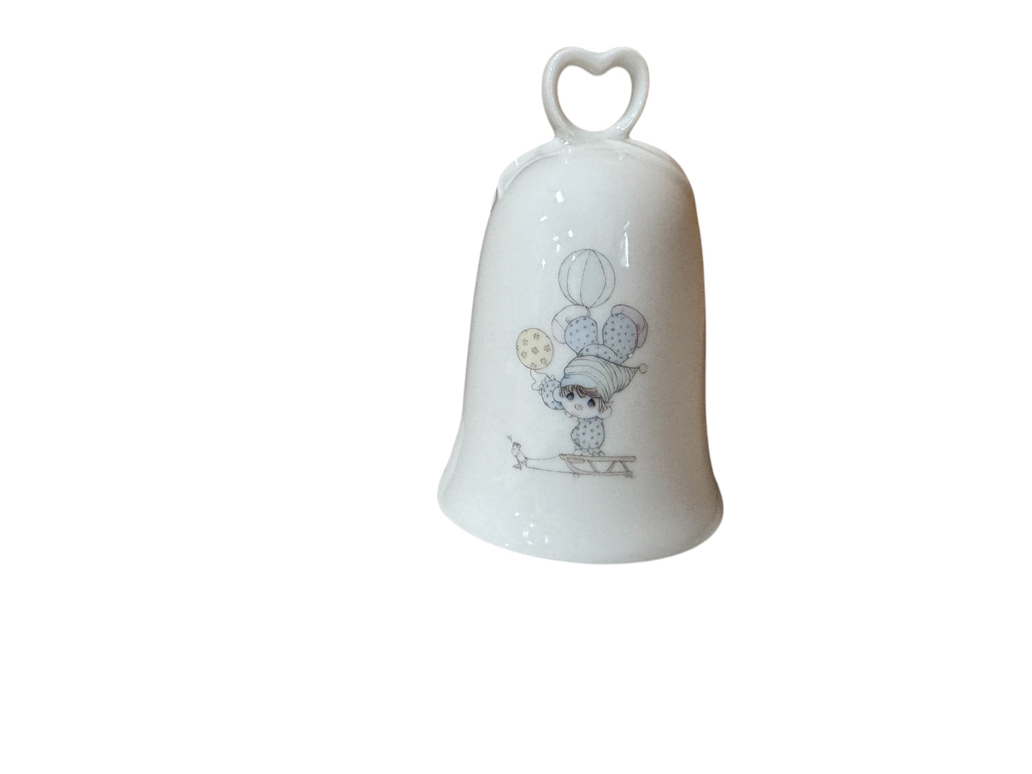 Vintage 1985 Precious Moments Porcelain Bell