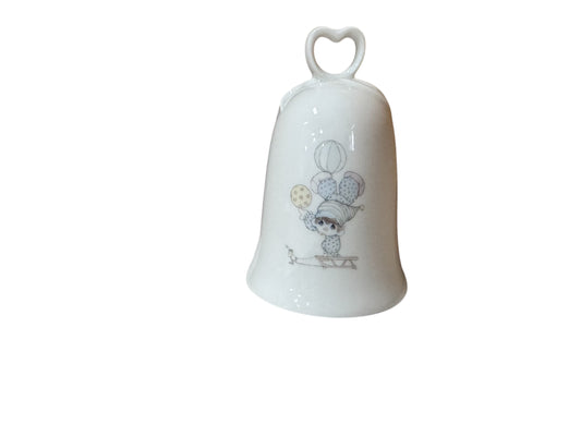 Vintage 1985 Precious Moments Porcelain Bell