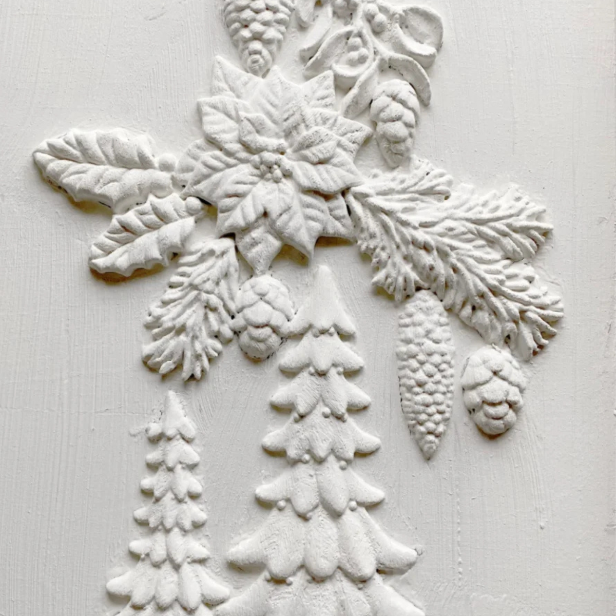 Boughs of Holly Iron Orchid Designs Mould