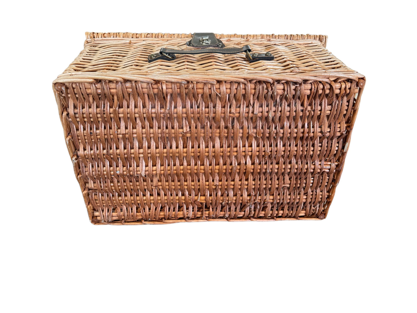 Vintage Wicker Picnic Basket