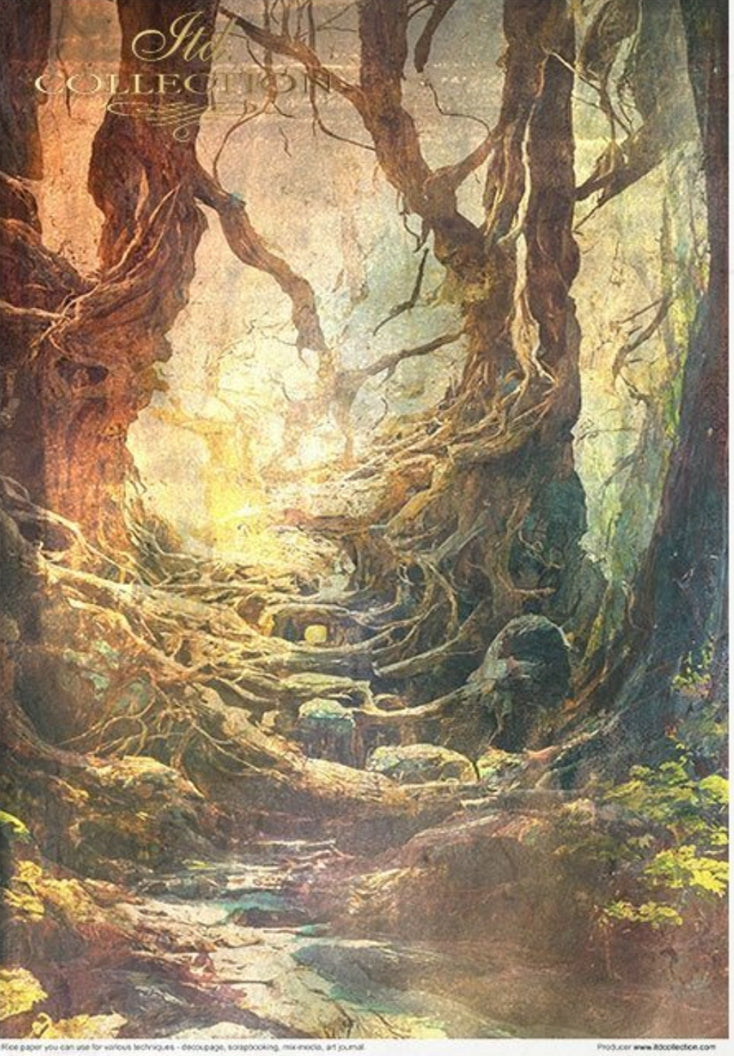 Mysterious Forest ITD Collection Decoupage Rice Papers