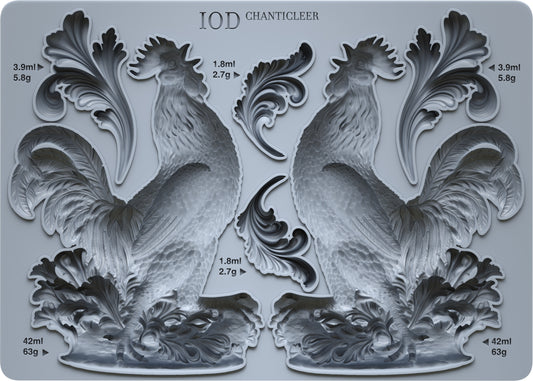 Chanticleer Iron Orchid Designs Mould set