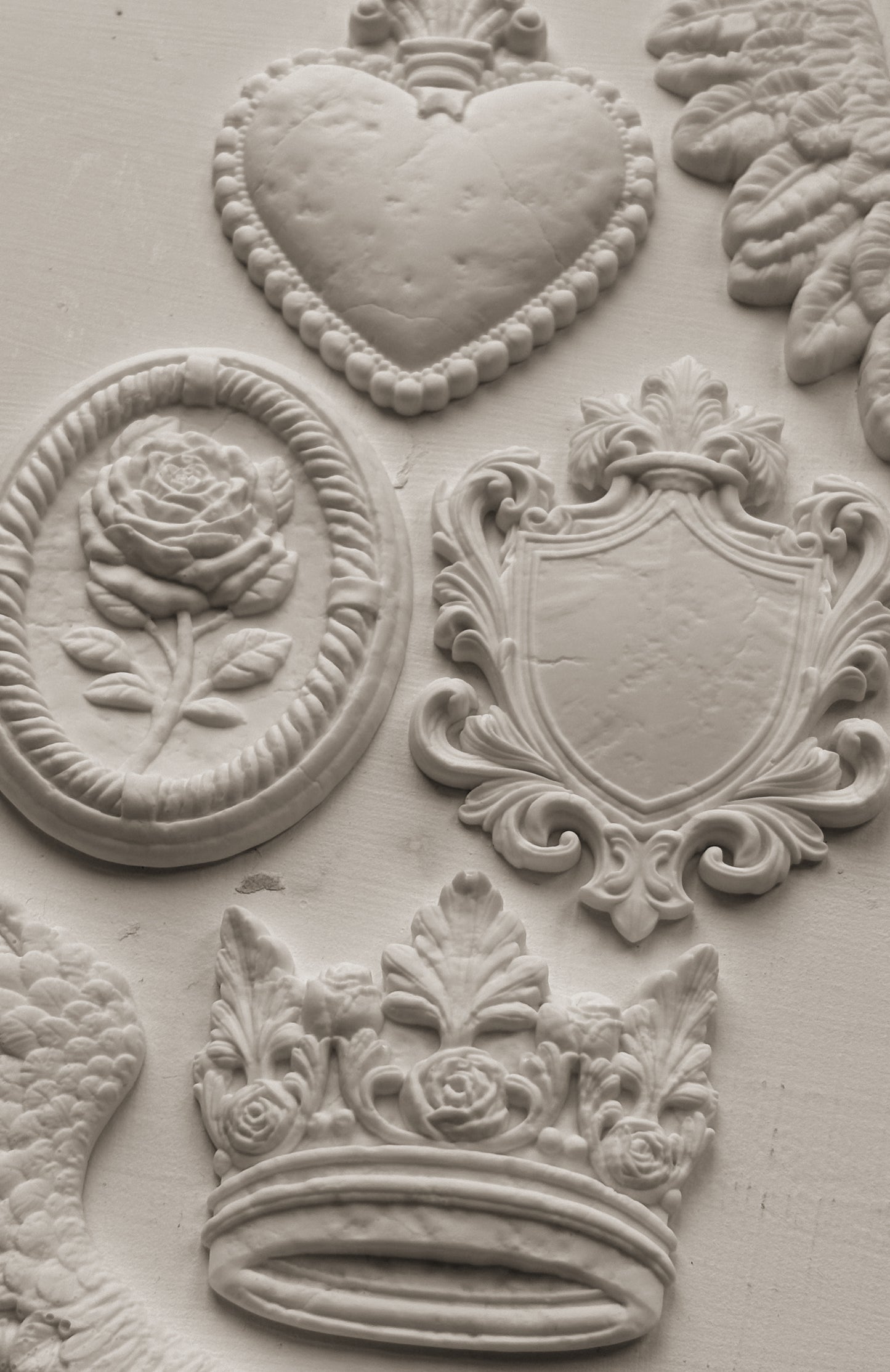Heraldry Iron Orchid Designs Mould Set
