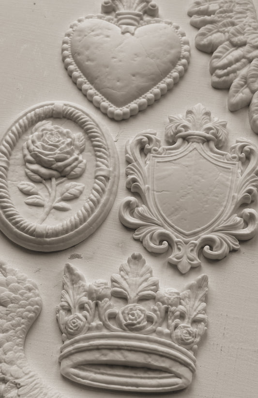 Heraldry Iron Orchid Designs Mould Set
