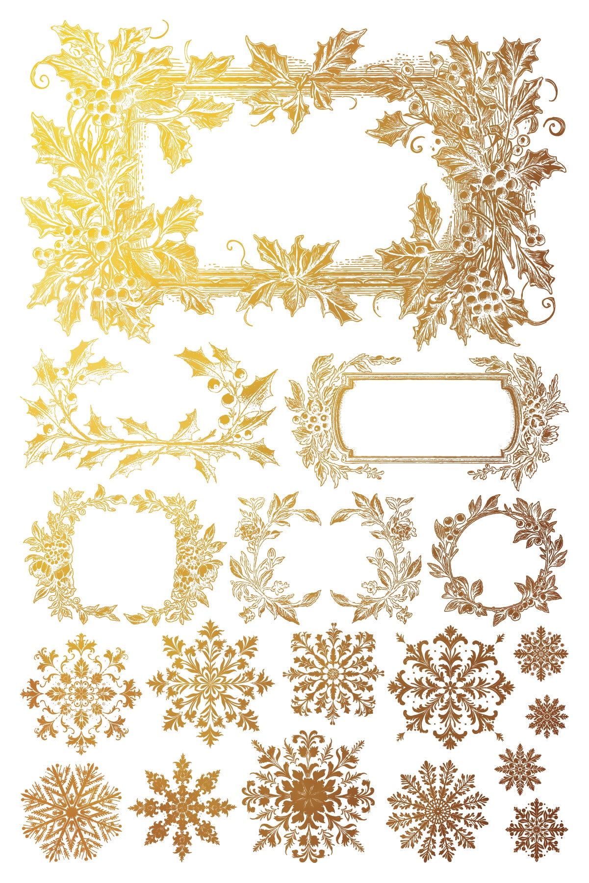 Tinsel Iron Orchid Designs Foil Transfer set