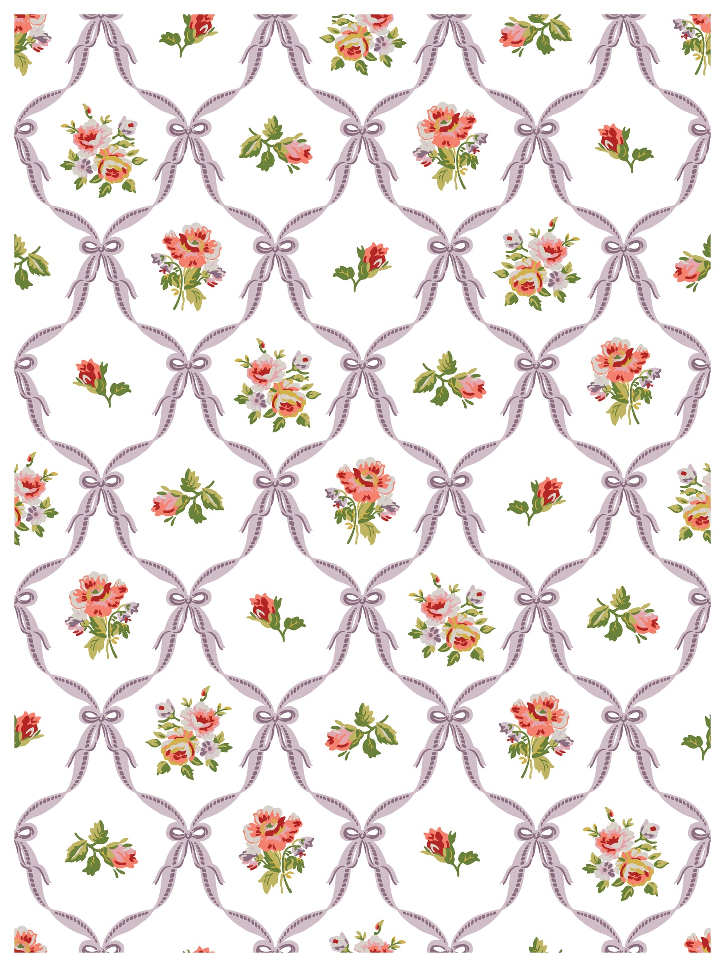 Ditsy Blooms Iron Orchid Designs Paint Inlay