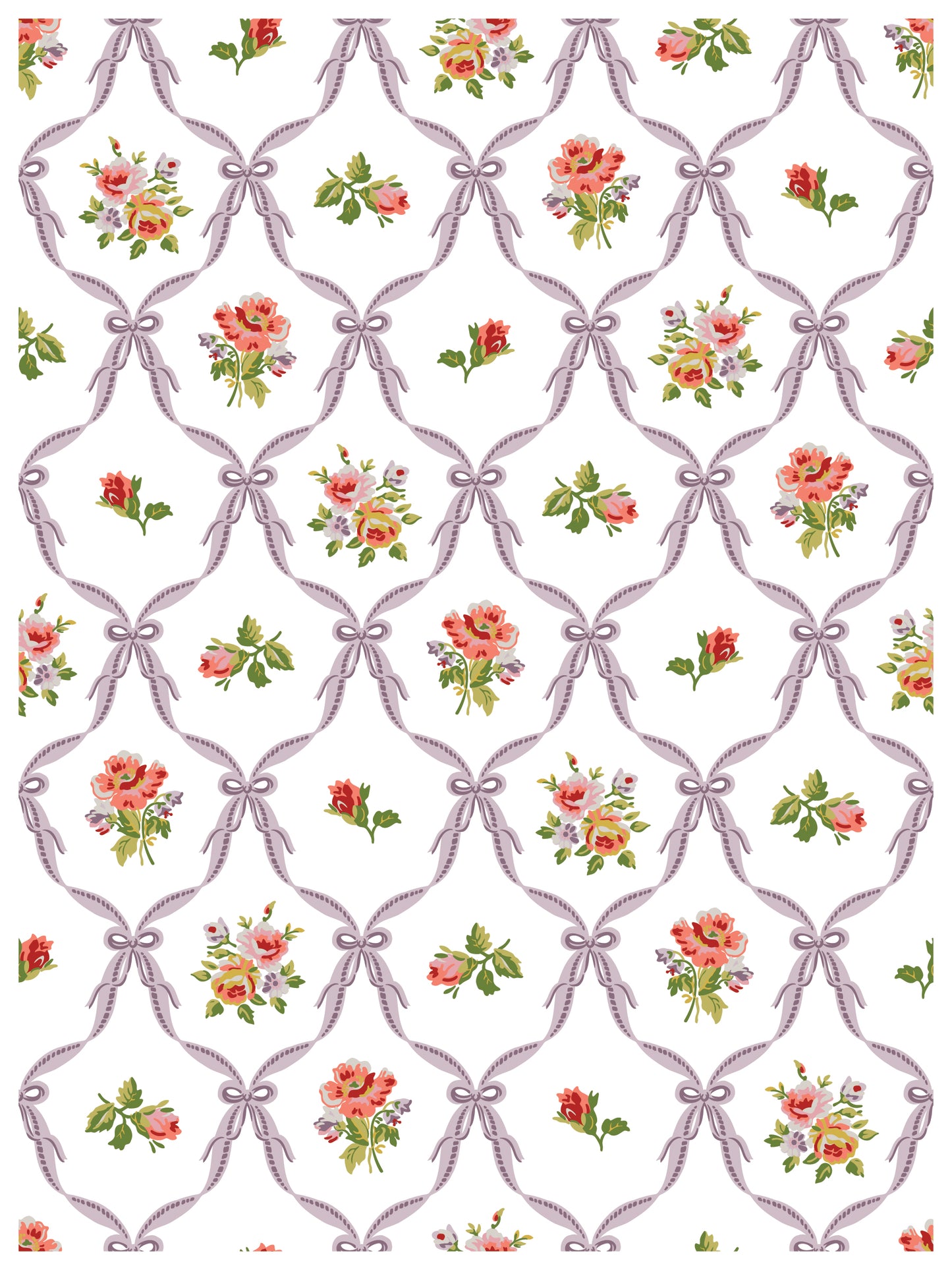 Ditsy Blooms Iron Orchid Designs Paint Inlay