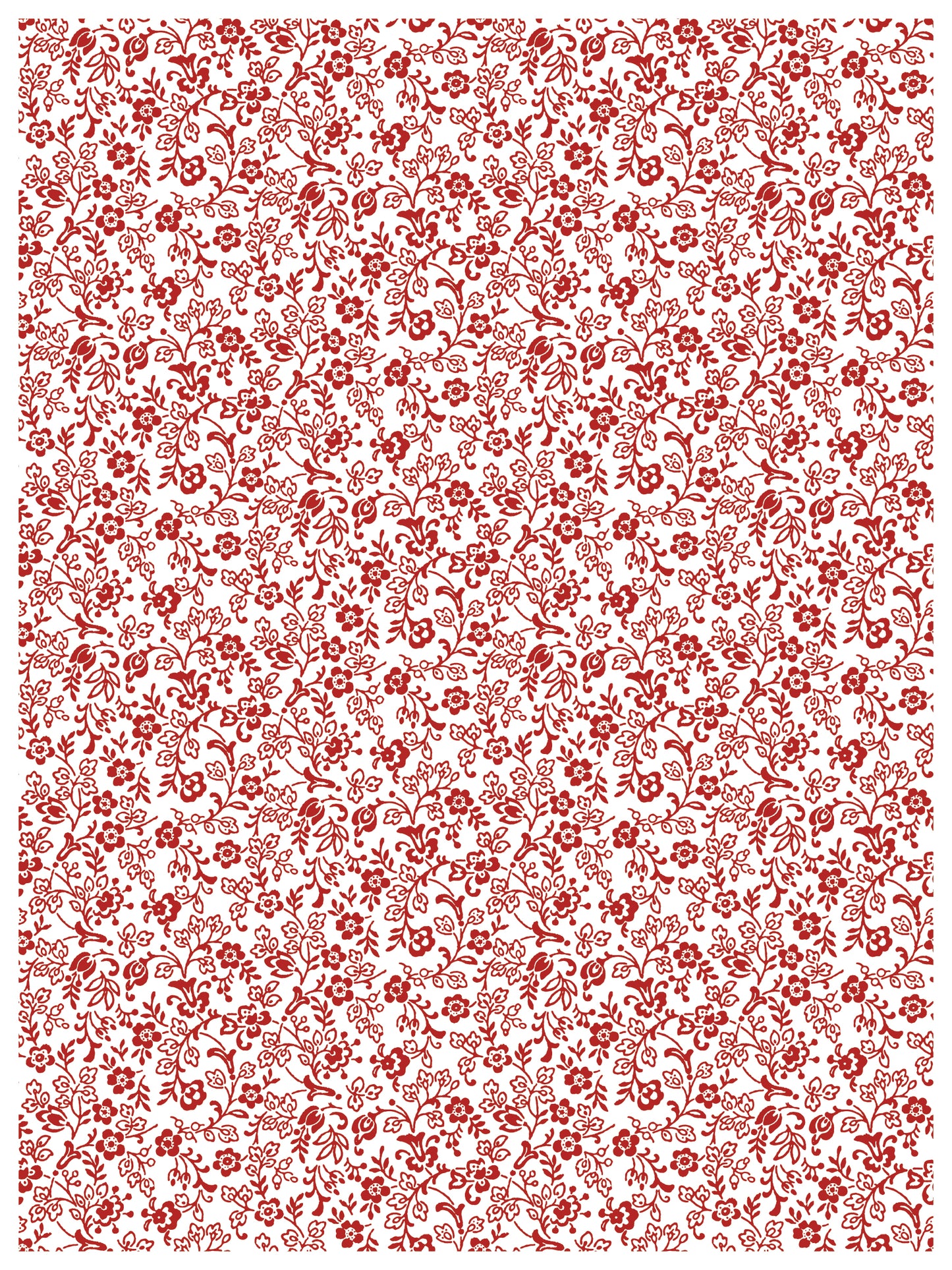 Ditsy Blooms Iron Orchid Designs Paint Inlay