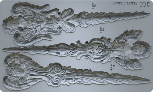 Angelic Tapers Iron Orchid Designs Mould Set