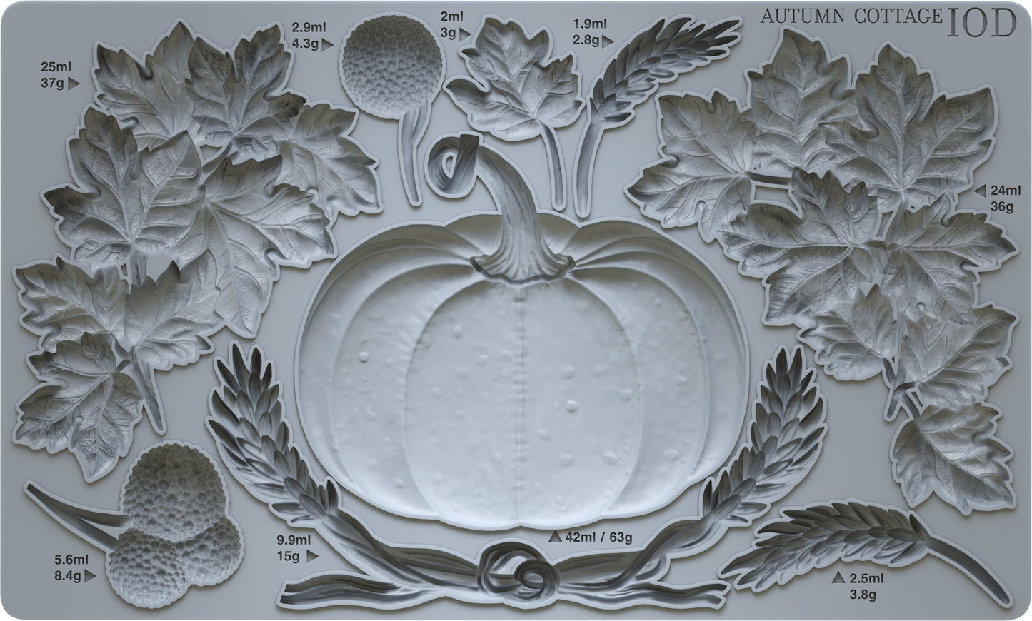 Autumn Cottage Iron Orchid Designs Mould Set